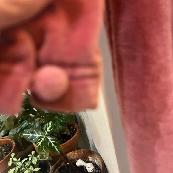 Dusty Pink Velvet Dress$170 New Y2K Gunny Renaissance Romantic Festival Boho - Picture 10 of 12